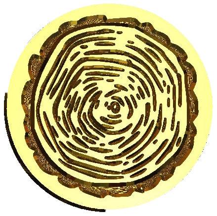 Wood | Tree Stump Wax Seal Stamp – LetterSeals.com