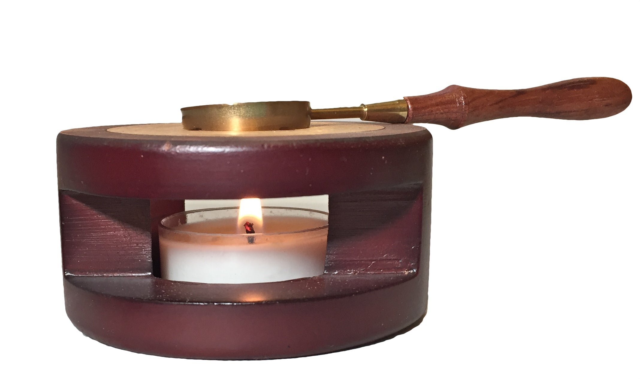 Wax Seal Melting Sealing Warmer Spoon Furnace Stamp Wood Stove Pot Tool Set  Melter Sticks Tealight Candle Melt Kit Kits 