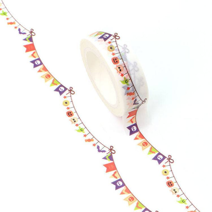 Halloween Bunting Washi Tape-LetterSeals.com