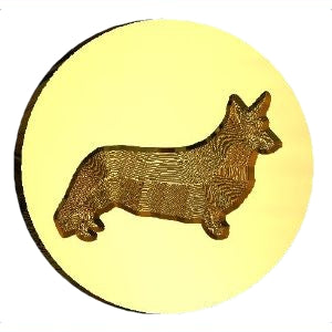 Corgi Wax Seal Stamp- Made in USA- LetterSeals.com