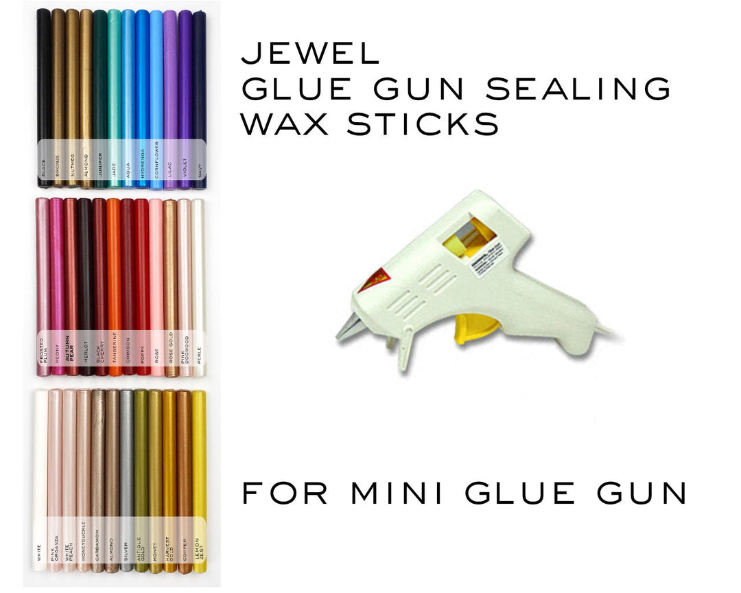 Jewel Glue Gun Sealing Wax | For Mini Glue Guns-LetterSeals.com