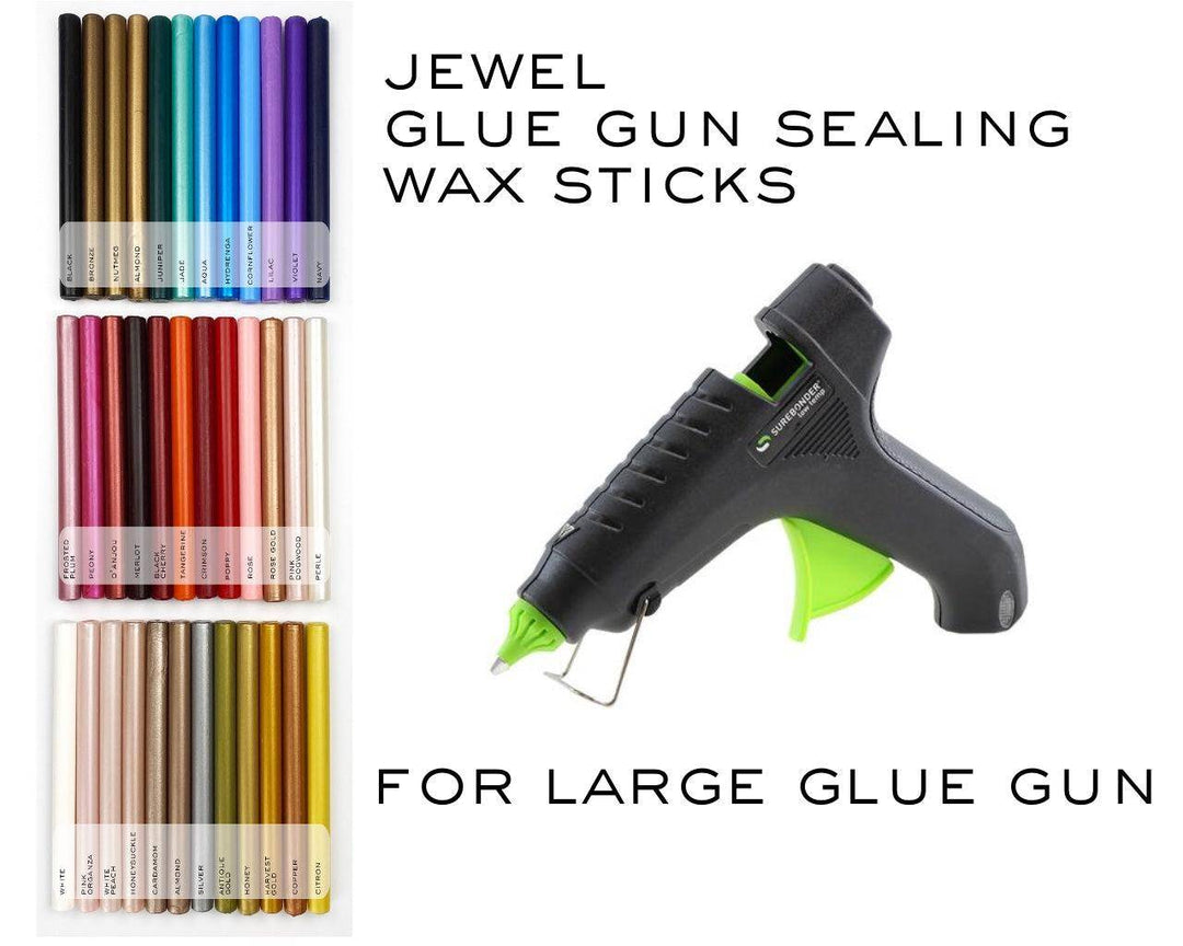 Sealing Wax Sticks in modern Glue Gun format make flexible and