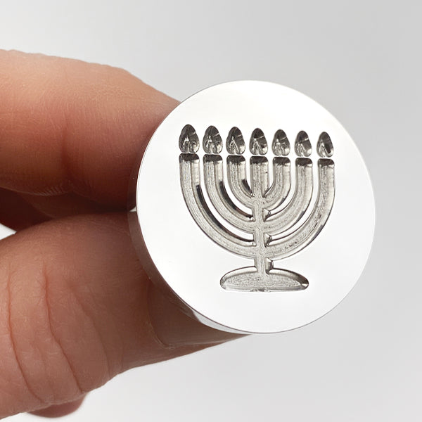 Menorah #2 Wax Seal Stamp- Made in USA- LetterSeals.com