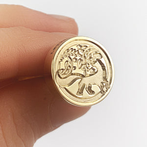 Perky Forest Fox Wax Seal Stamp- Made in USA- LetterSeals.com