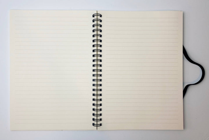 Rose Spiral Wire Bound Notebook - Rossi 1931-LetterSeals.com