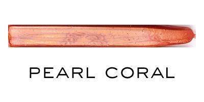 Coral Pearl waterstons scottish sealing wax from letterseals.com